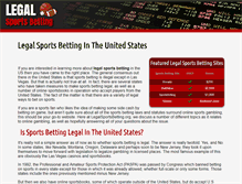 Tablet Screenshot of legalsportsbetting.org